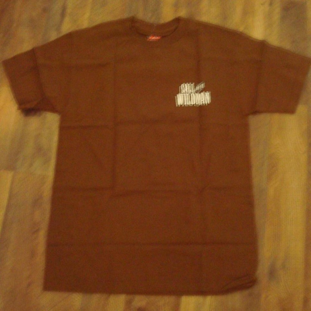CALL OF THE WILDMAN‎ MEDIUM SHIRT VINTAGE 2012 NEW TAGS